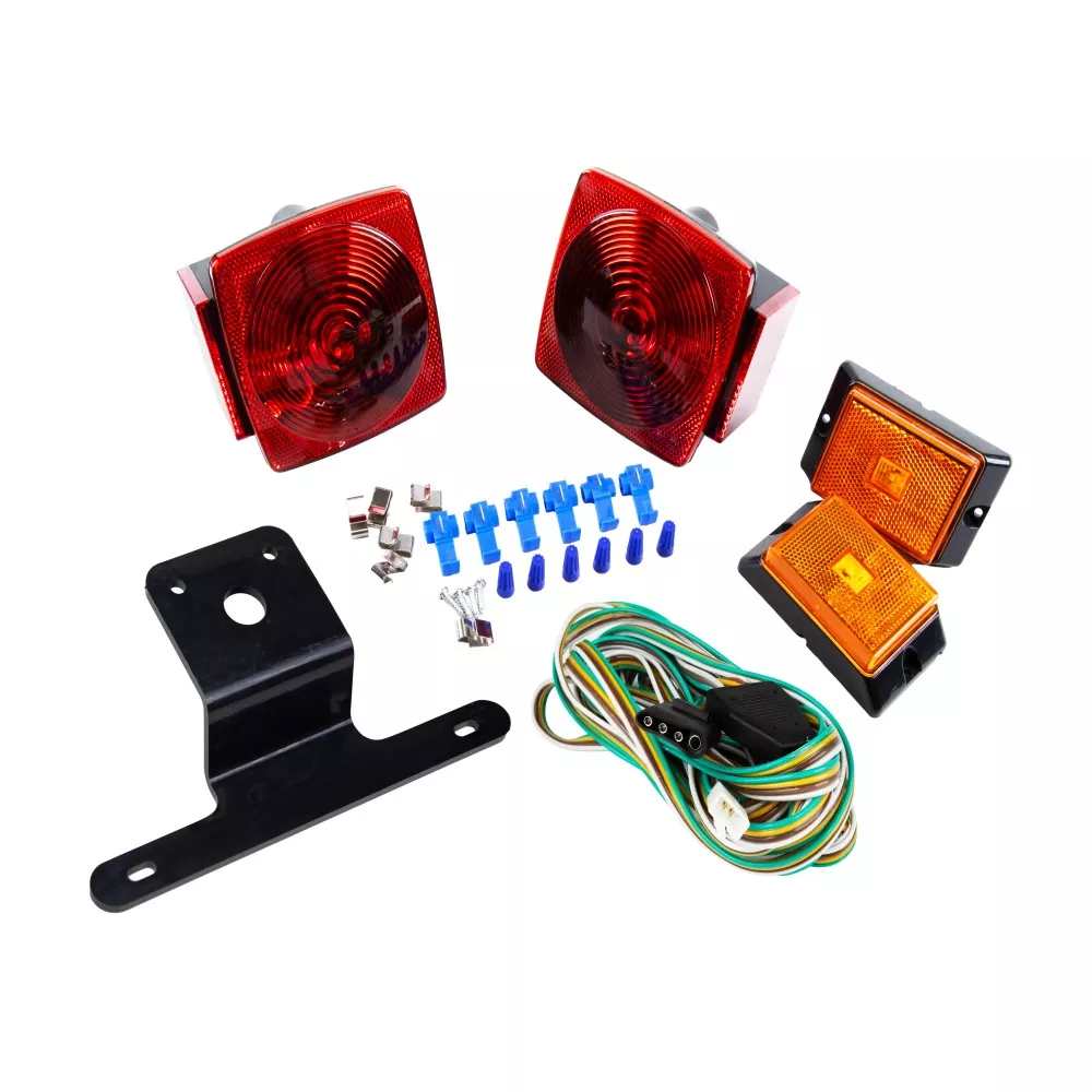 Luz de remolque de 4 pulgadas, 1 LED de menos de 80 pulgadas