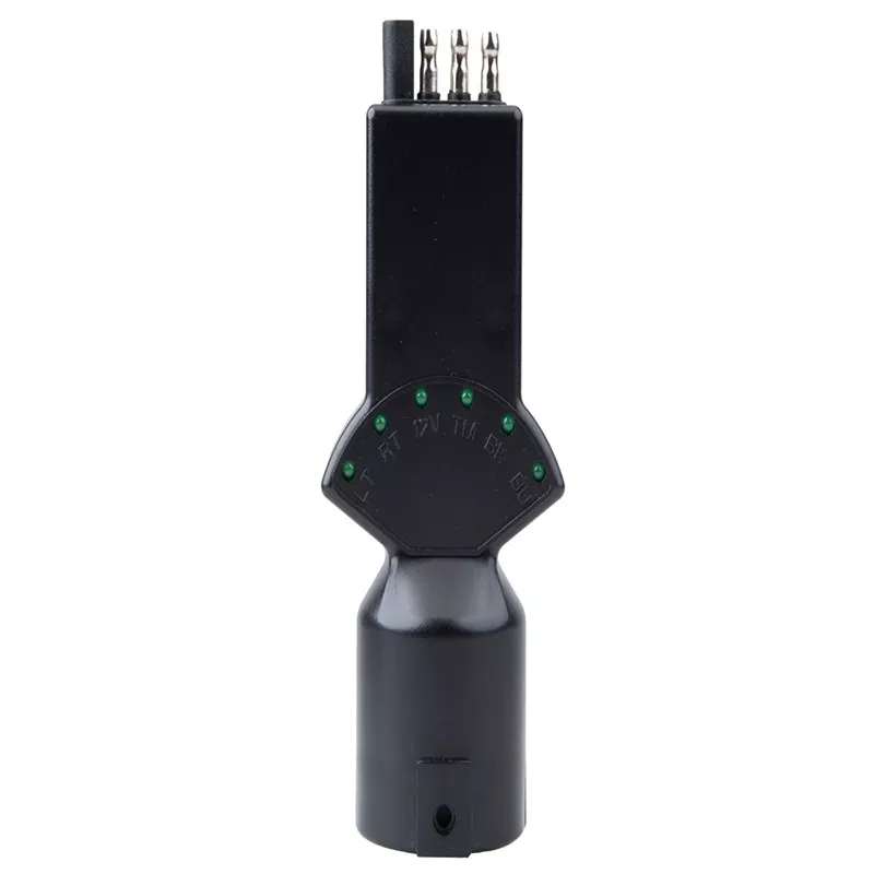 Probador de circuito de cableado de remolque LED de 7 y 4 vías
