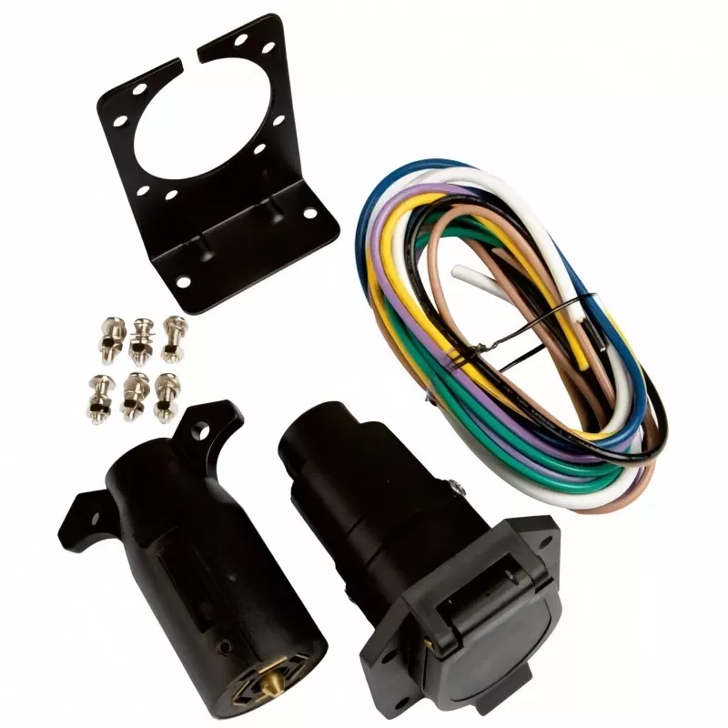 Kit de cableado de remolque con conector plano de 7 vías